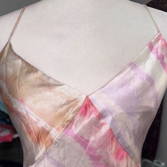 NWTs AllSaints Silk Blend Melody Marea Dress Size 4 - Picture 6 of 8